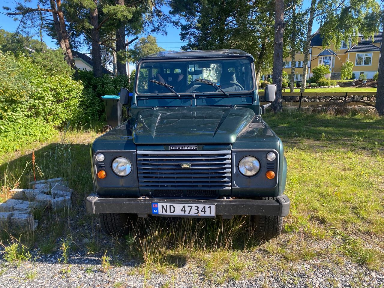 Bruktbil til salgs: Land Rover Defender - 1999 - Grønn - 122 Hk - SUV ...