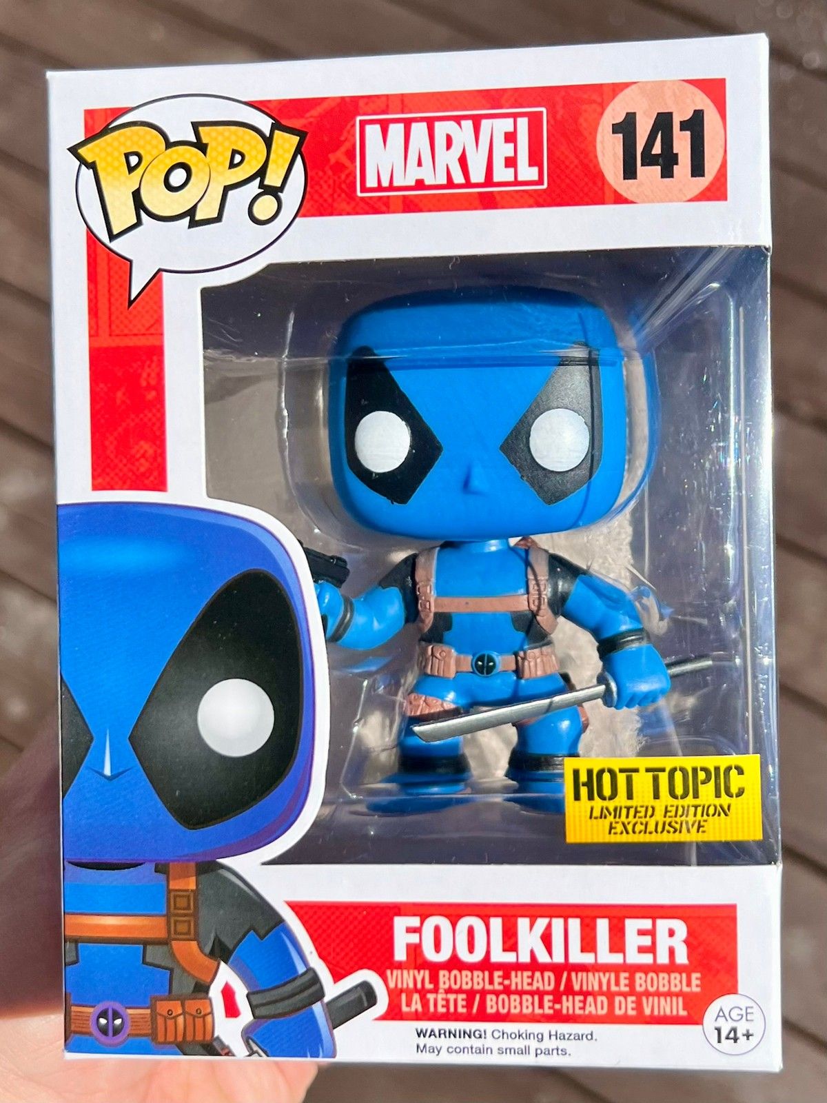 Funko Pop! Foolkiller | Deadpool | Marvel (141) Excl. to Hot Topic ...