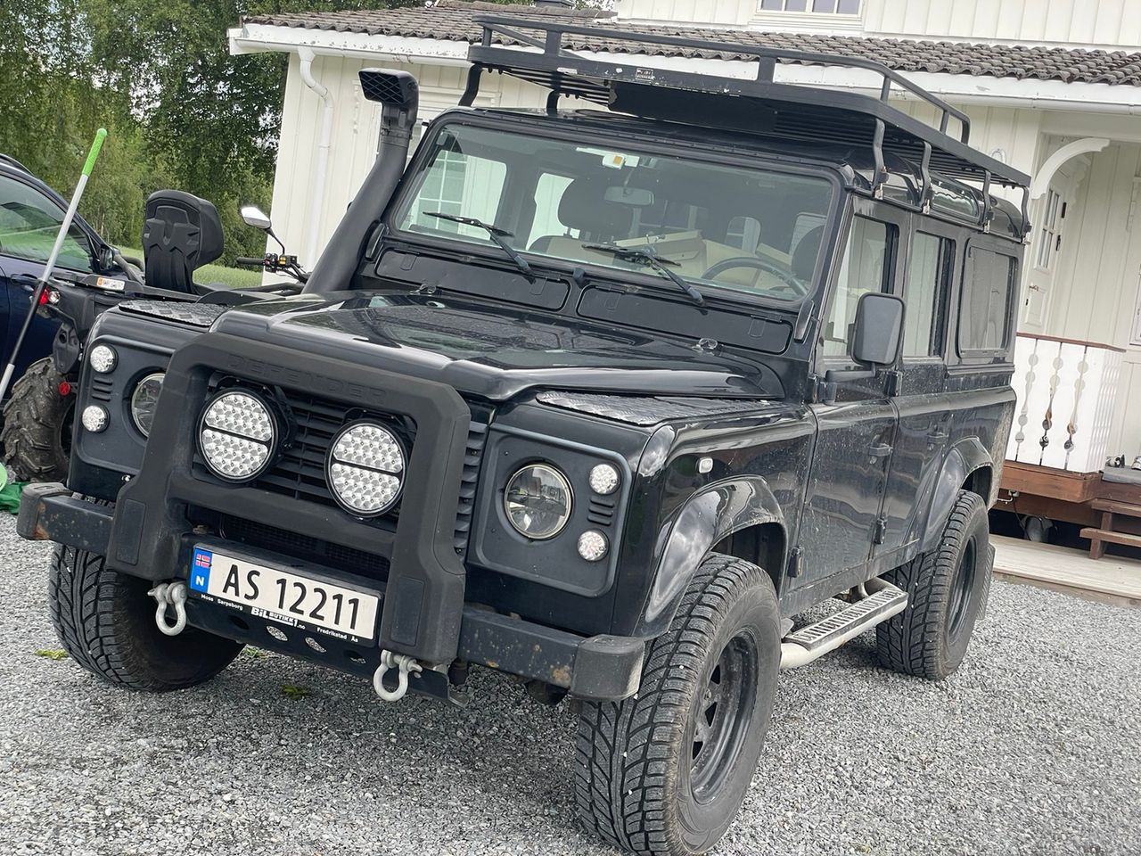 Bruktbil til salgs: Land Rover Defender - 2006 - Svart - 122 Hk - SUV ...