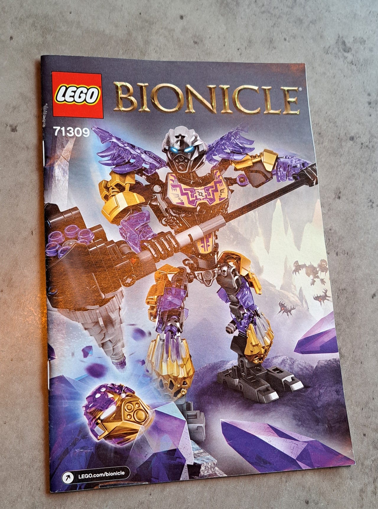 👾 Lego Bionicle 71309 Bruksanvisning FINN-torget