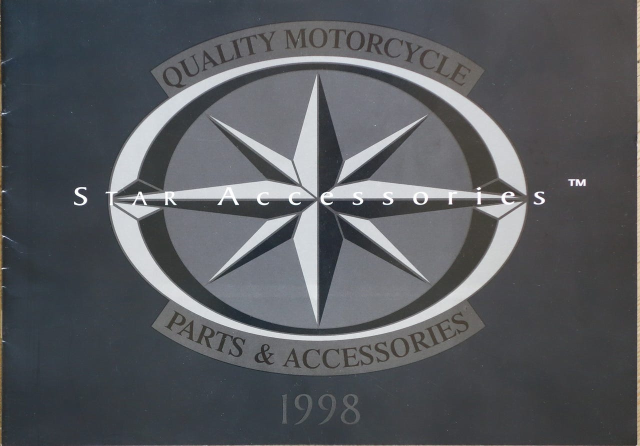 Yamaha STAR Accessories and Parts catalog 1998
