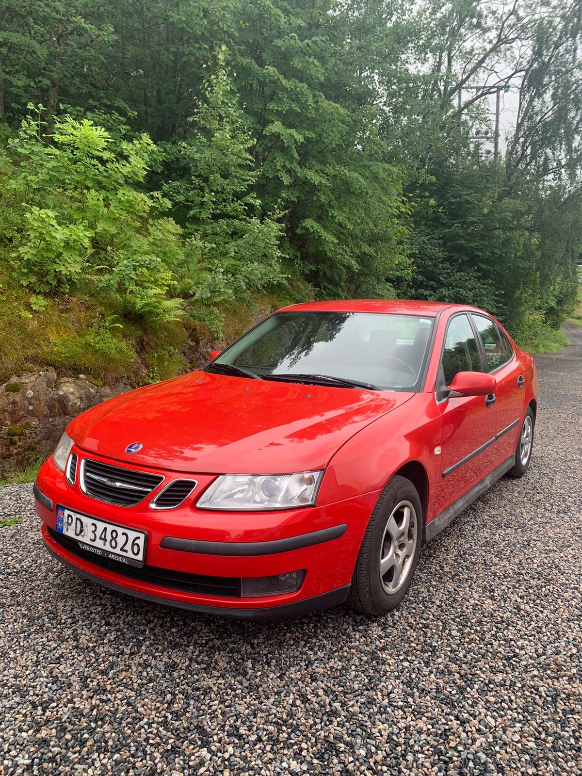 Bruktbil til salgs: Saab 9-3 - 2006 - Rød - 122 Hk - Sedan | FINN.no