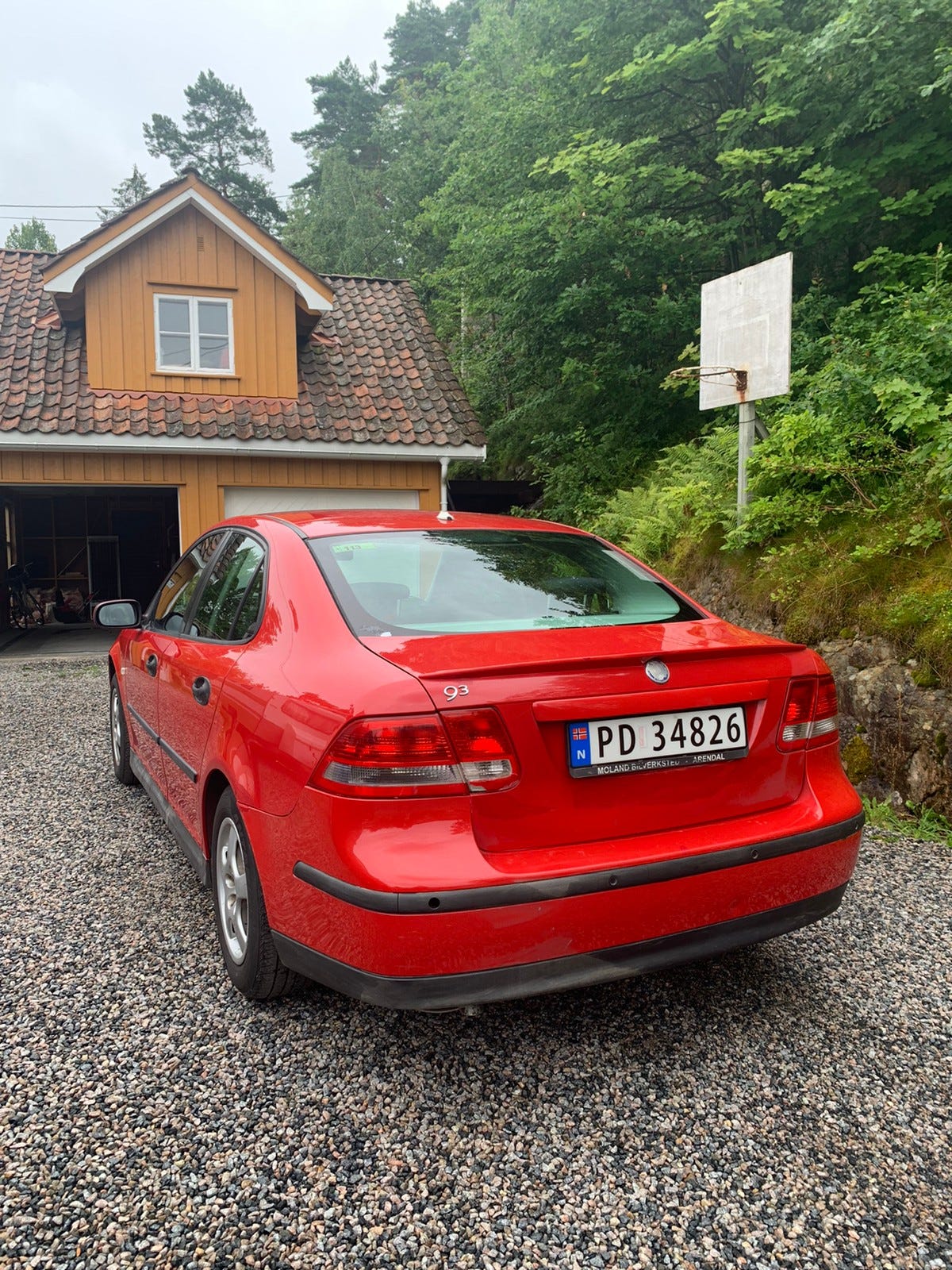 Bruktbil til salgs: Saab 9-3 - 2006 - Rød - 122 Hk - Sedan | FINN.no
