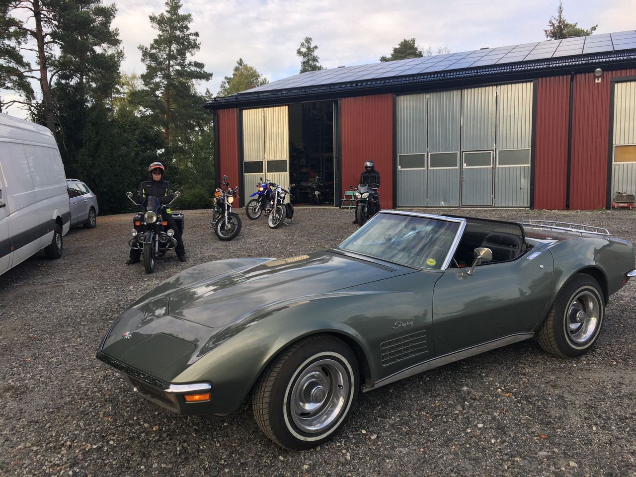 Bruktbil til salgs: Chevrolet Corvette - 1972 - Grå - 350 Hk ...