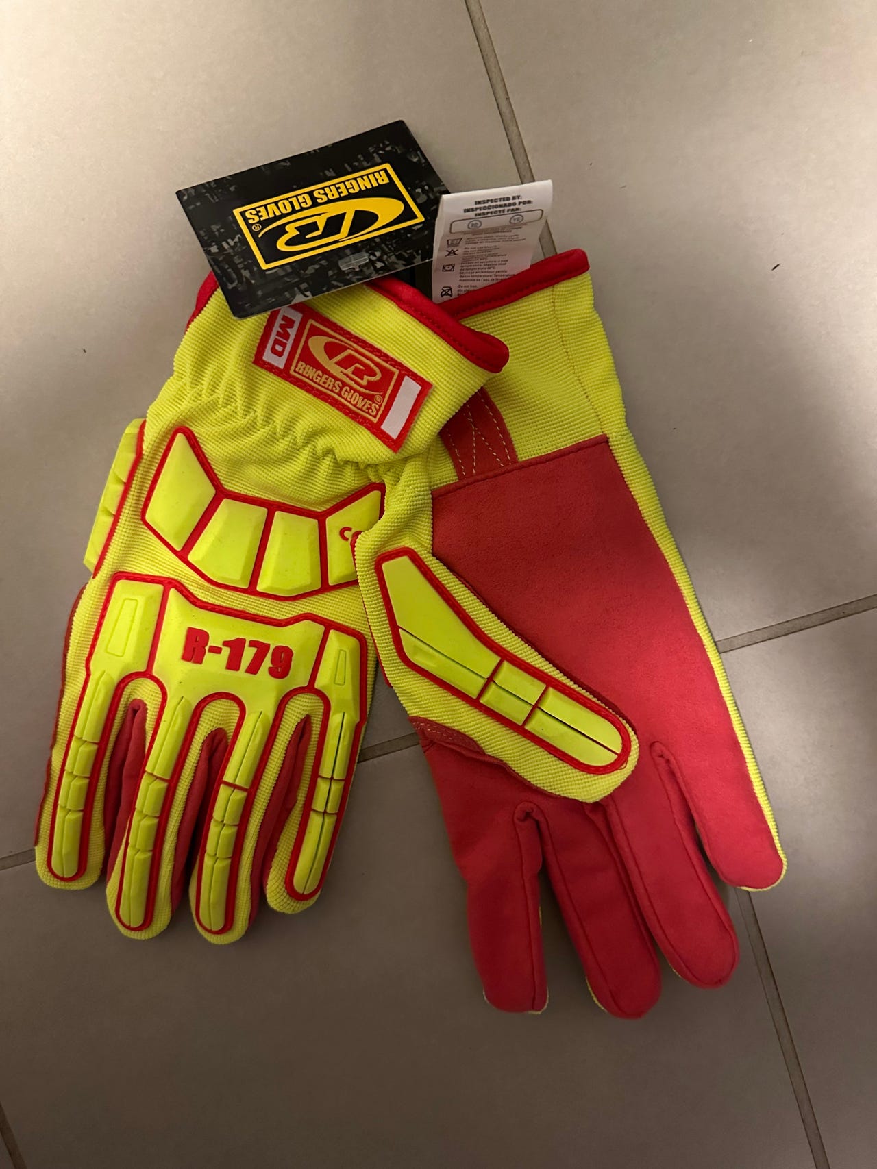 HANSKE RINGERS R179 GUL/RØD | FINN-torget