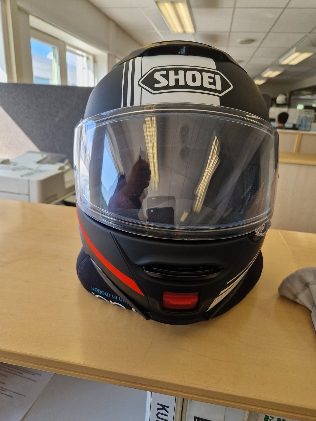 Shoei Neotec 2 str. XL åpningshjelm m/ Sena Mesh intercom | FINN-torget