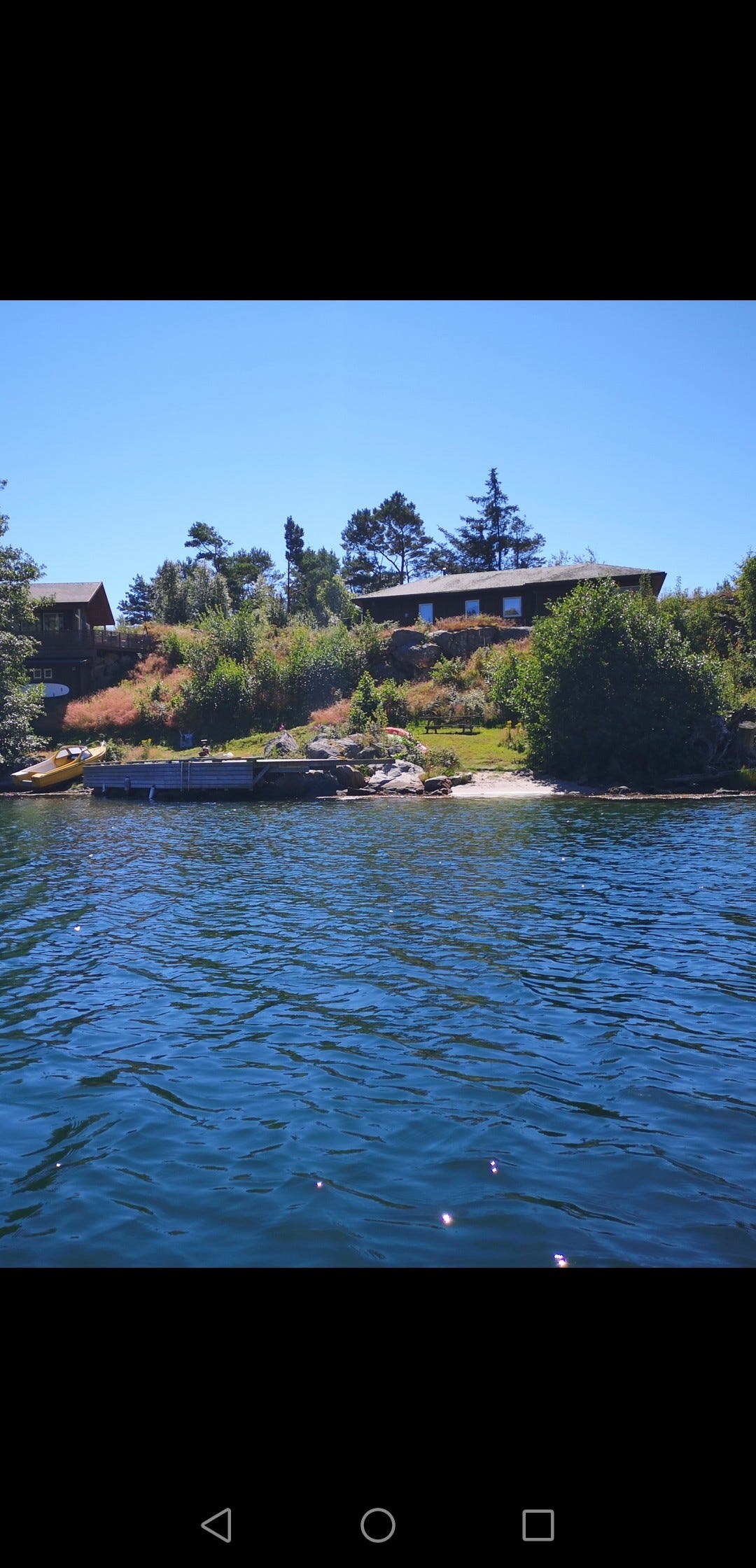 Hyttas beliggenhet Galleribilde