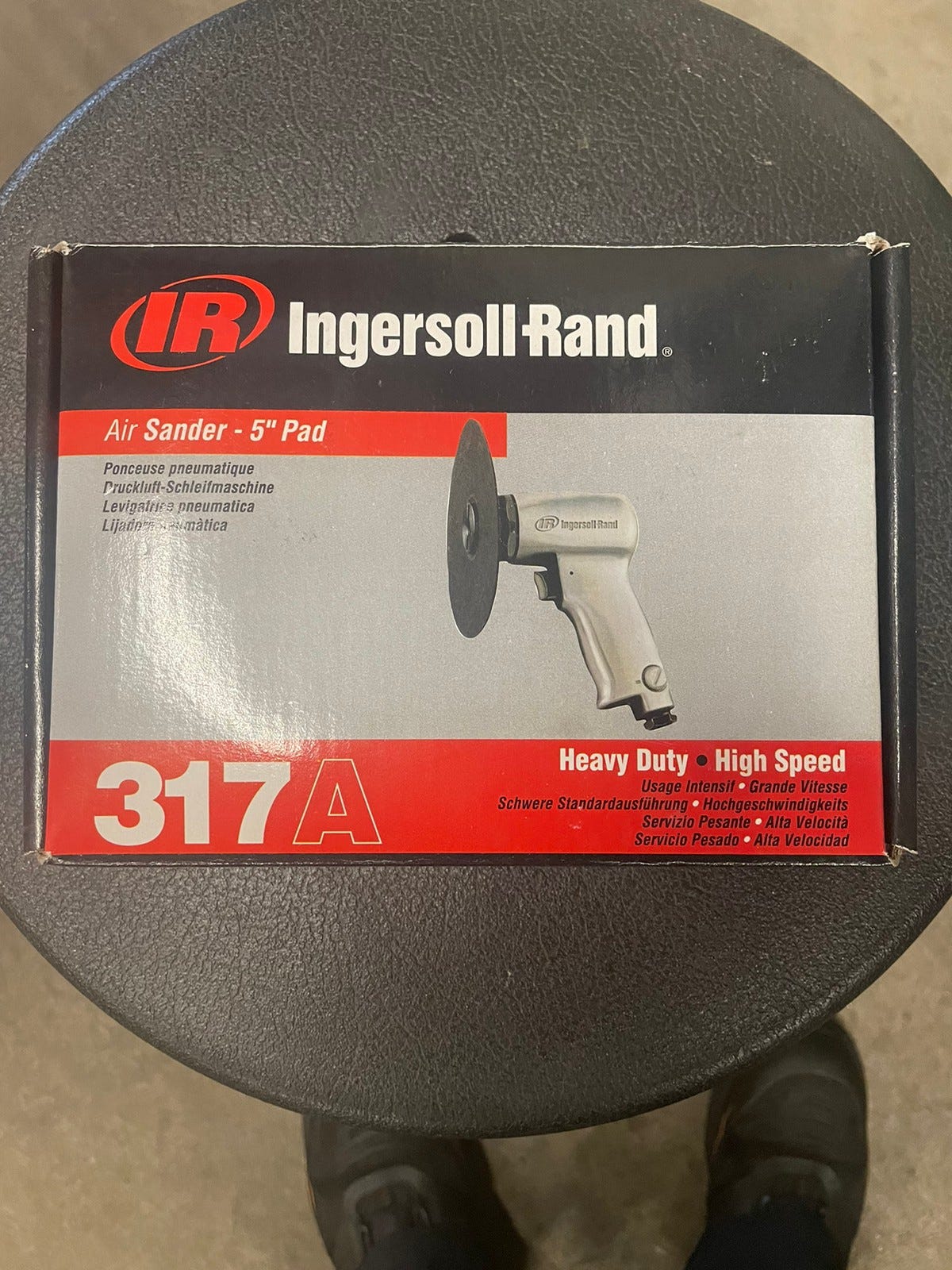 Ingersoll Rand 317A Luftschleifer - 18.000 U/min 5 Zoll