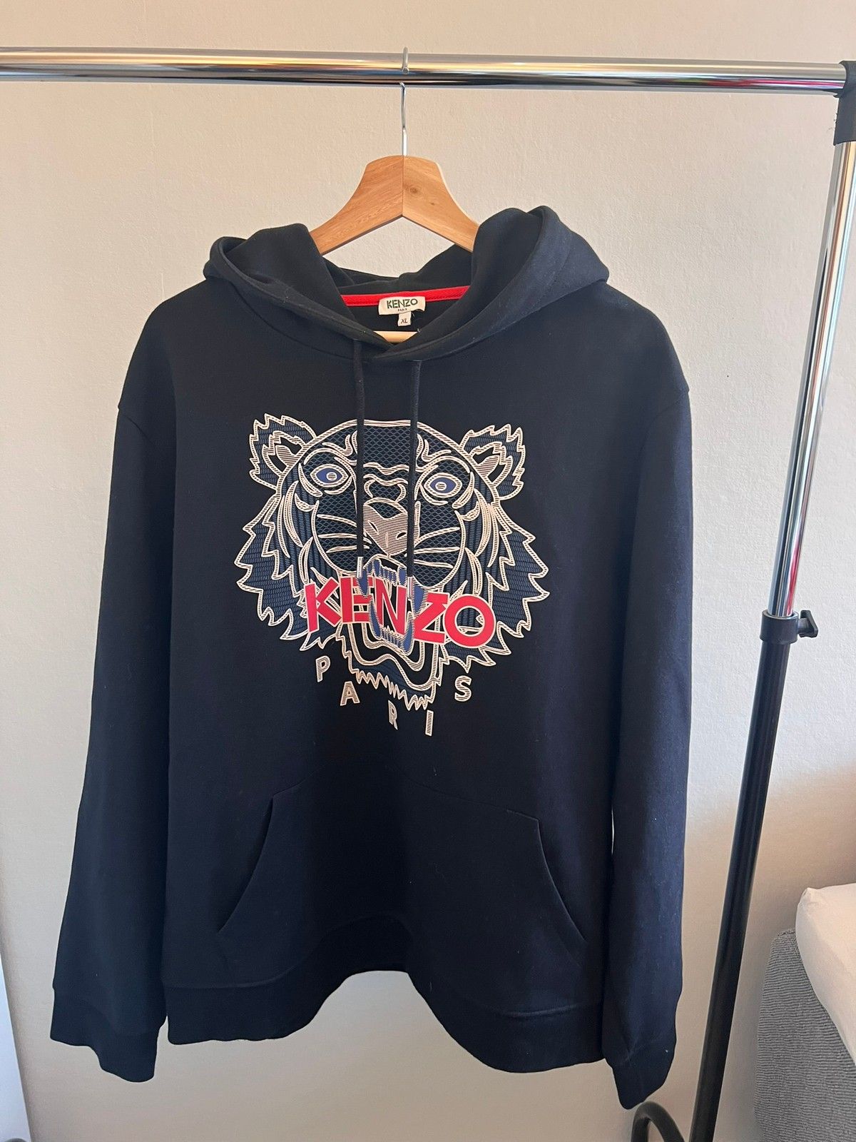 Kenzo hoodie grå hotsell