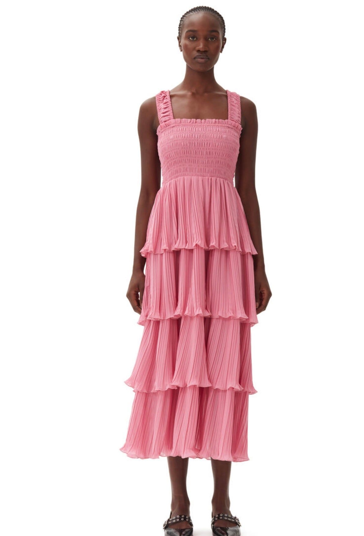 open lace back dress Rayleigh Leopard Midi Dress by Elle Zeitoune main image 0