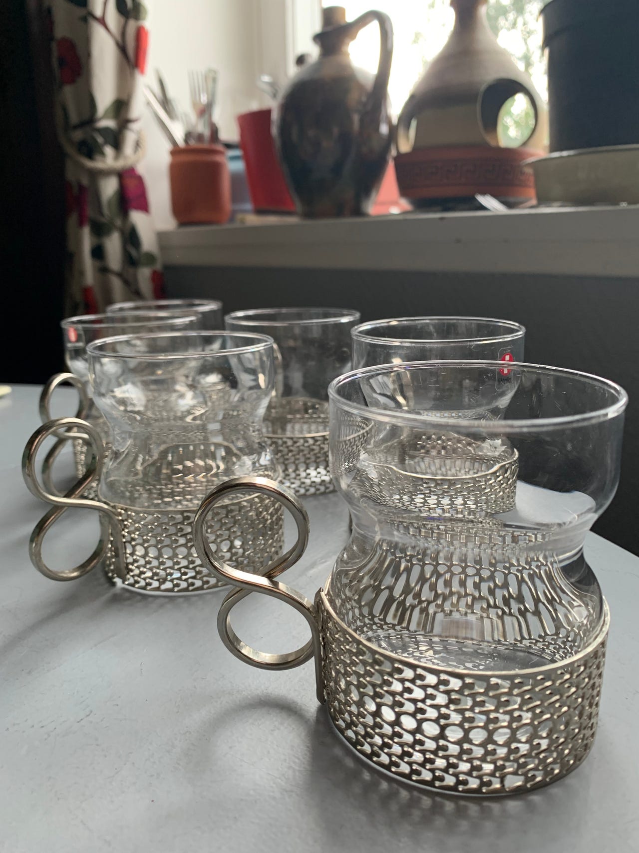 IITTALA TSAIKKA glass 6 stk - Designet av Timo Sarpaneva i