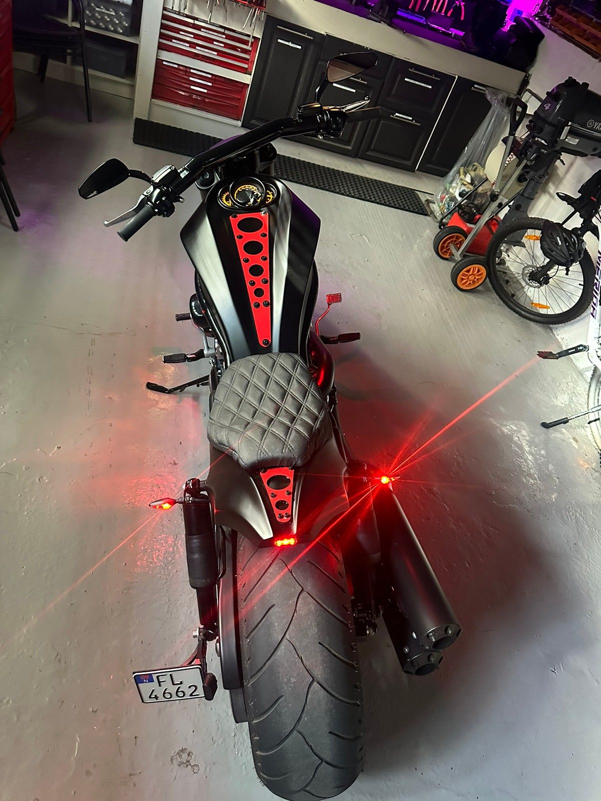 hd night rod custom