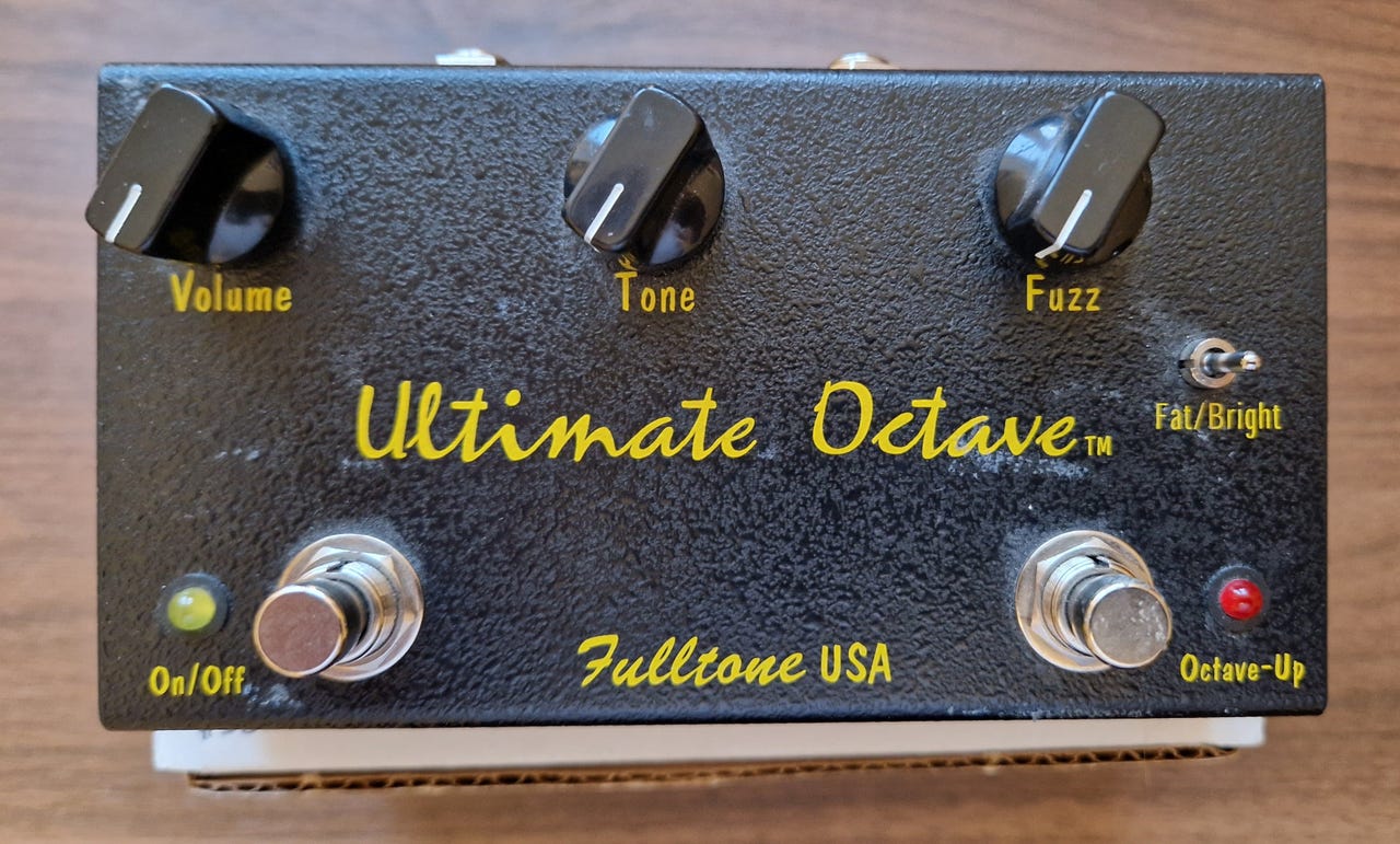 Gino　Fulltone Ultimate Octave Fuzz Fulltone Ultimate Octave, Brand New Old Stock (NOS) – Big