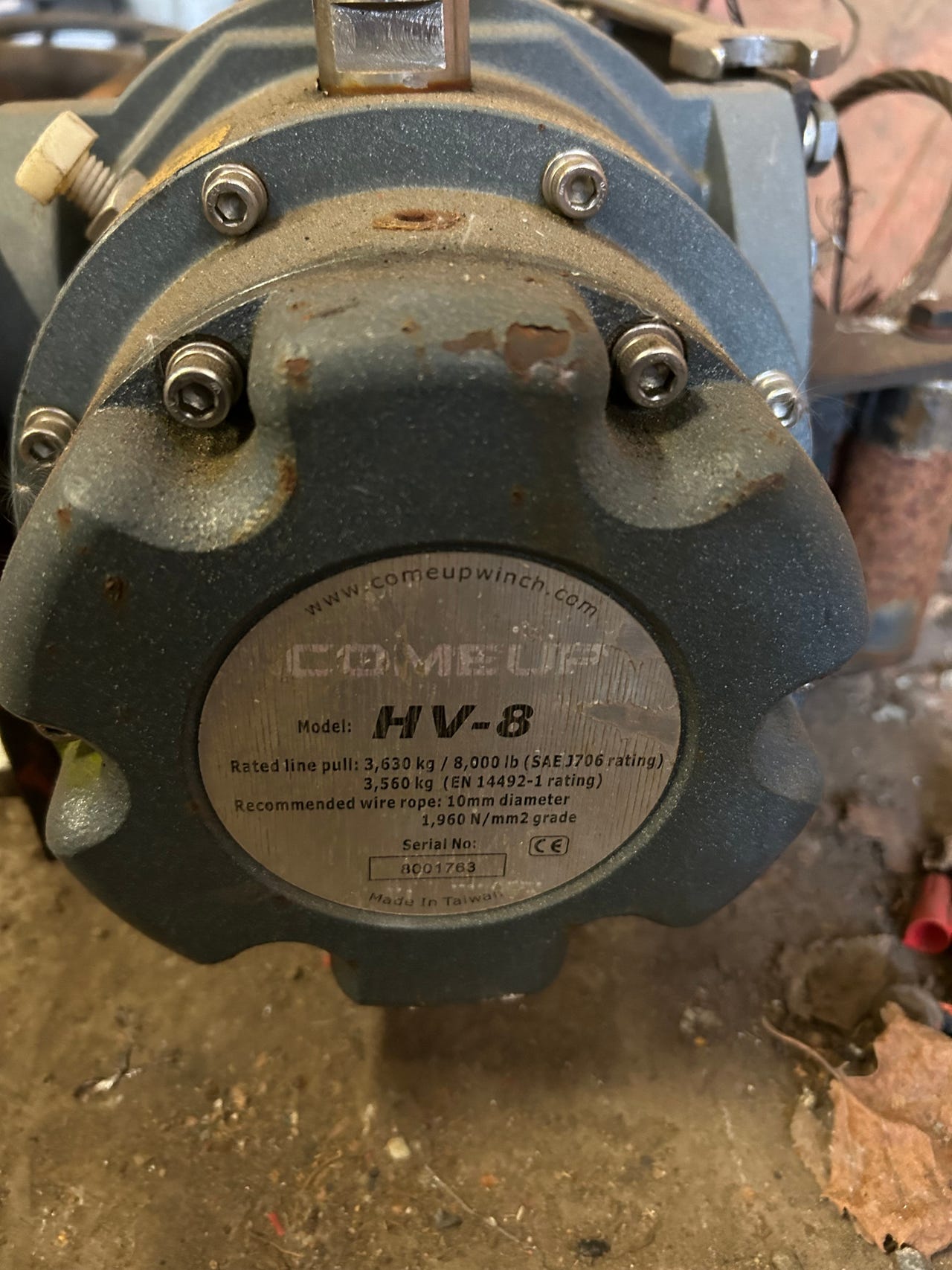 Comeup HV-8 hydraulisk winsj | FINN-torget