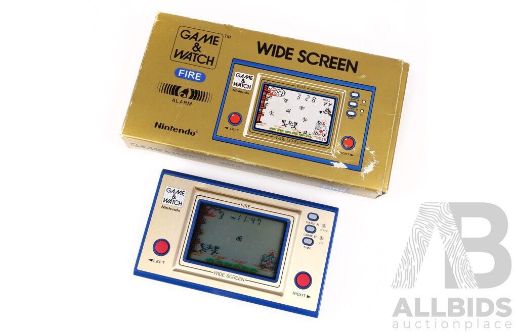 任天堂 - 【動作品】任天堂 ゲームウォッチ オクトパス OC-22 ワイドスクリーン 第10作】 OC-22 オクトパス - どこでもGAME&WATCH ～ゲーム