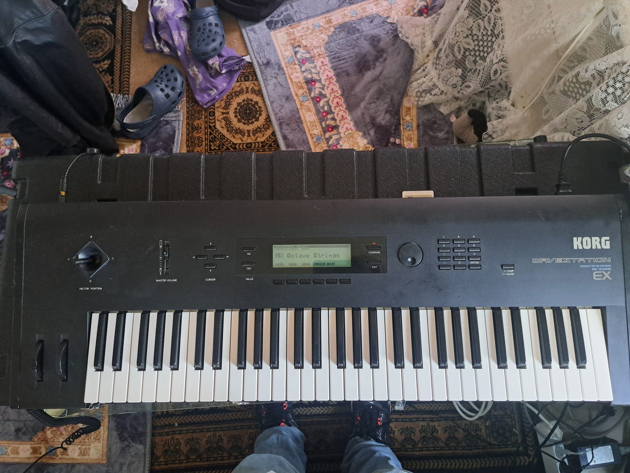 Korg Wavestation EX m/ extra sound card | FINN-torget