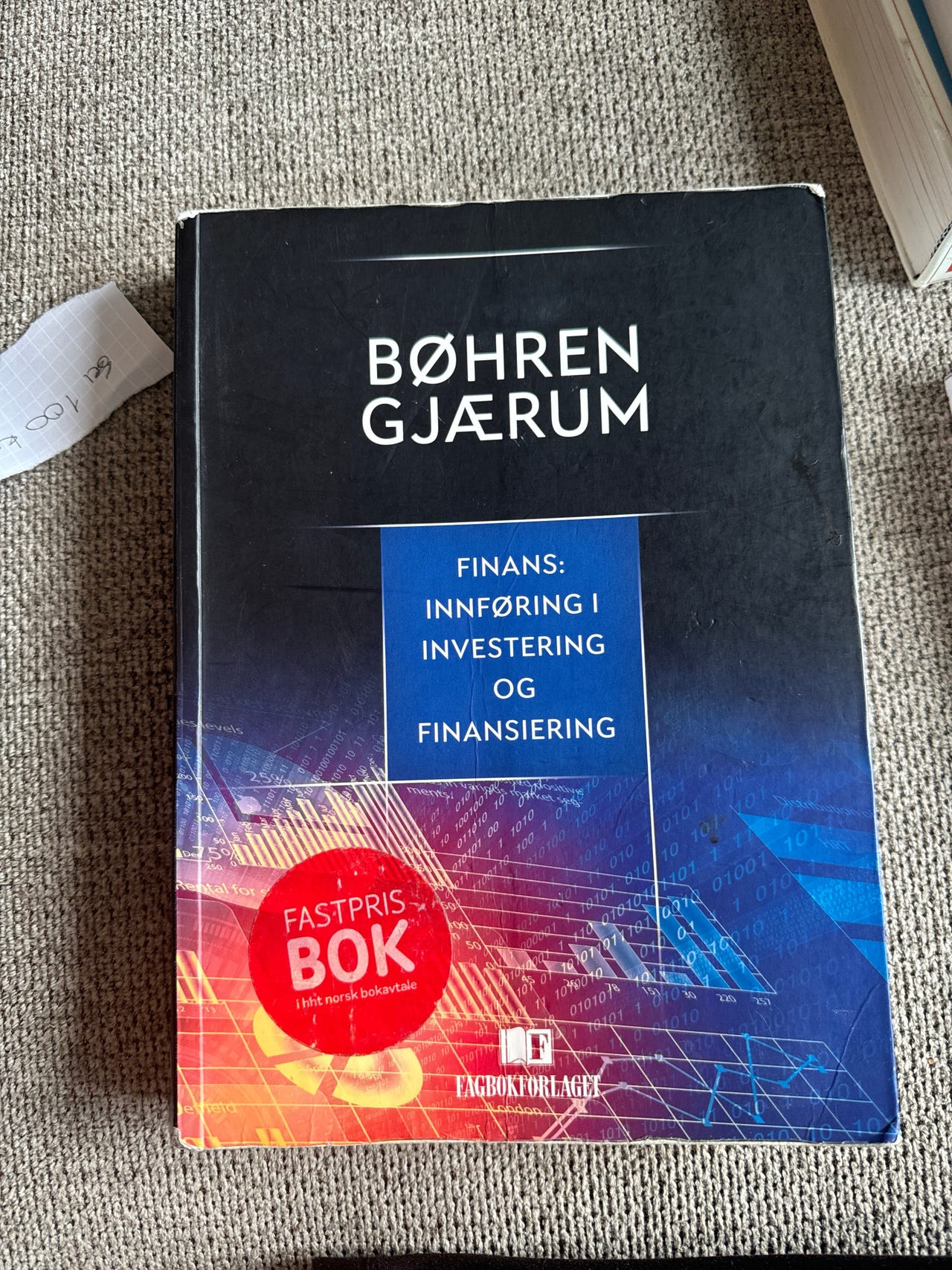 Navn Investering Innføring i investering og finansiering | FINN torget