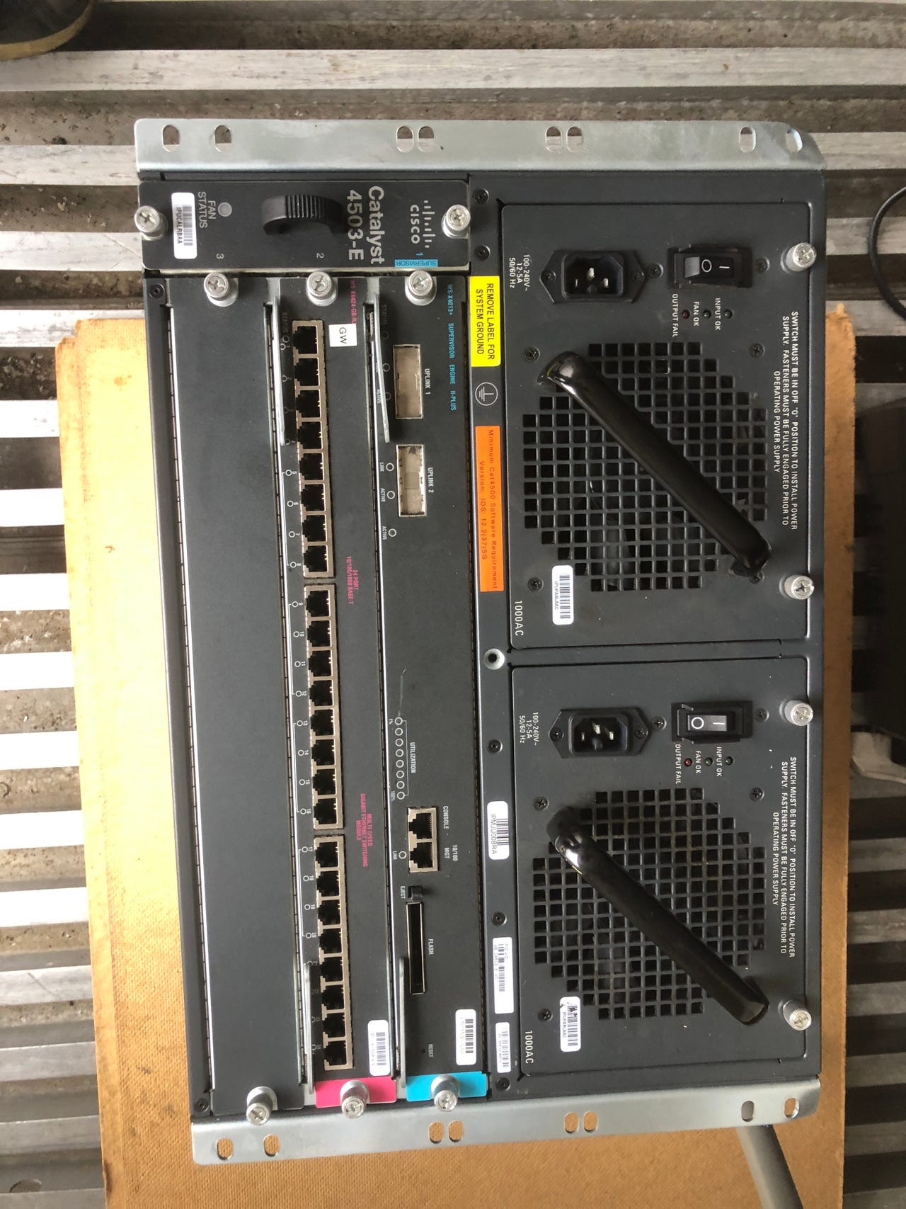 For Sale: Cisco Catalyst 4503-E Network Switch - Likely Functional ...