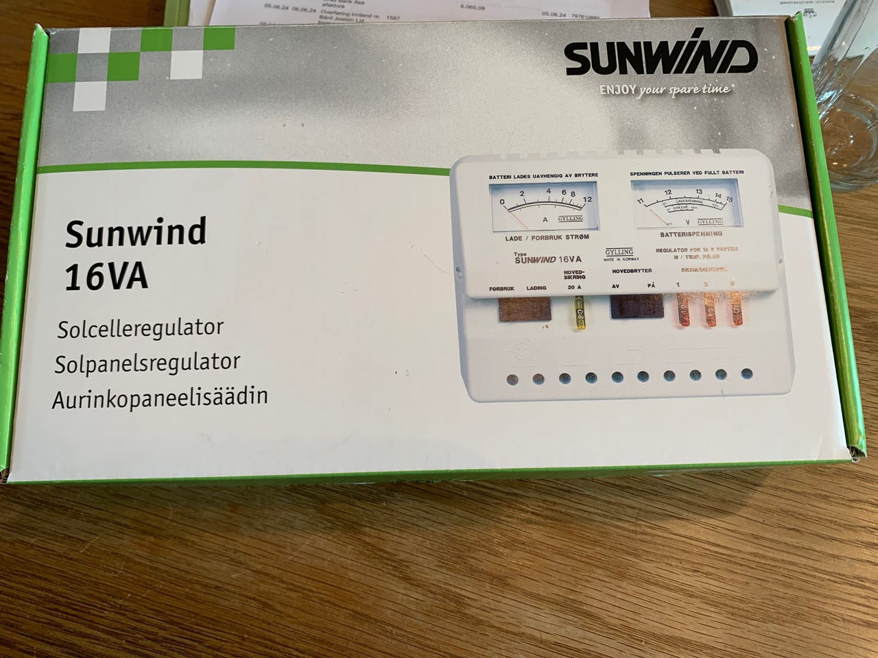 Sunwind 16VA solcelleregulator | FINN-torget