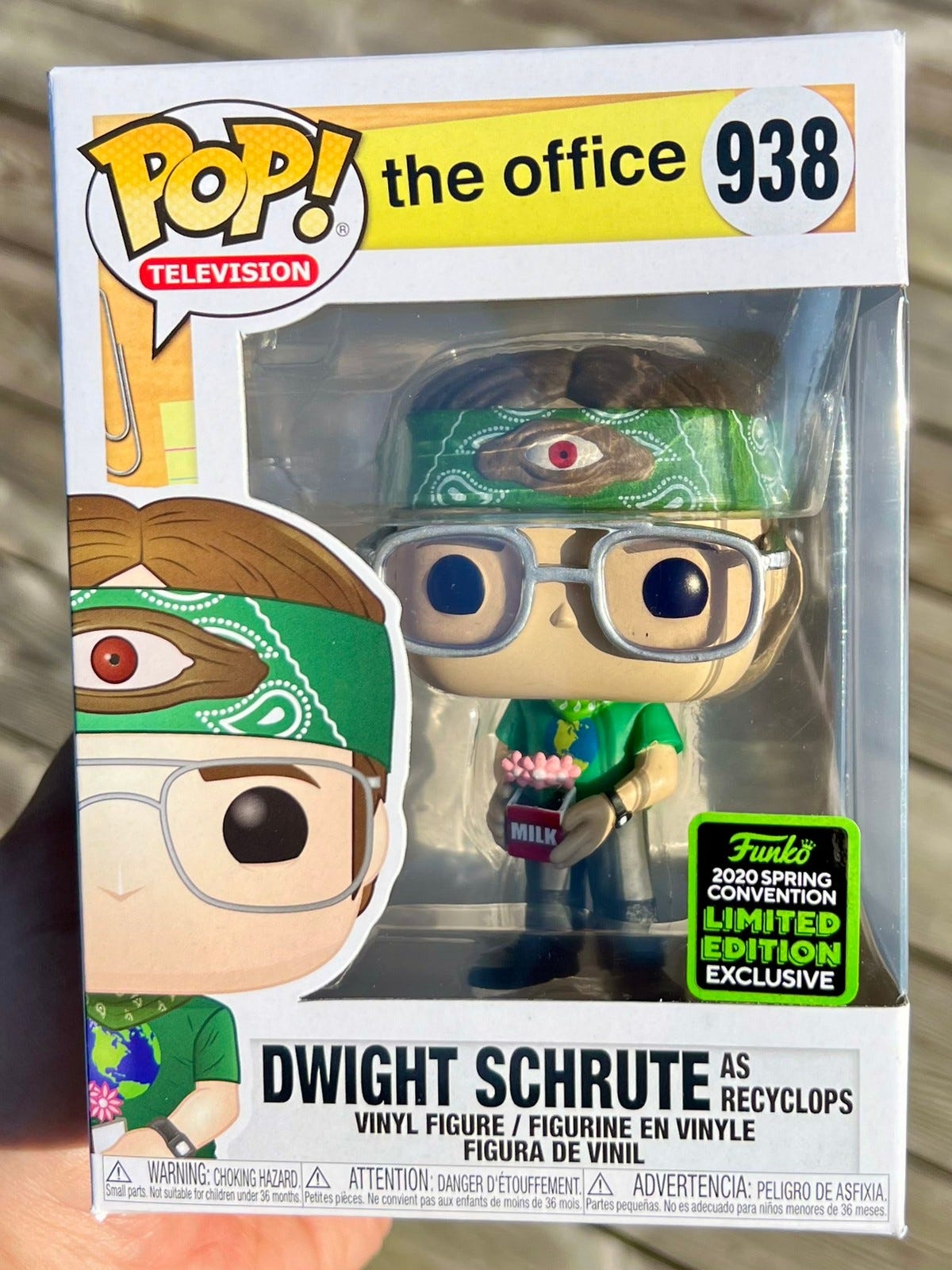 Funko Pop! Dwight Schrute as Recyclops [Spring Convention] The