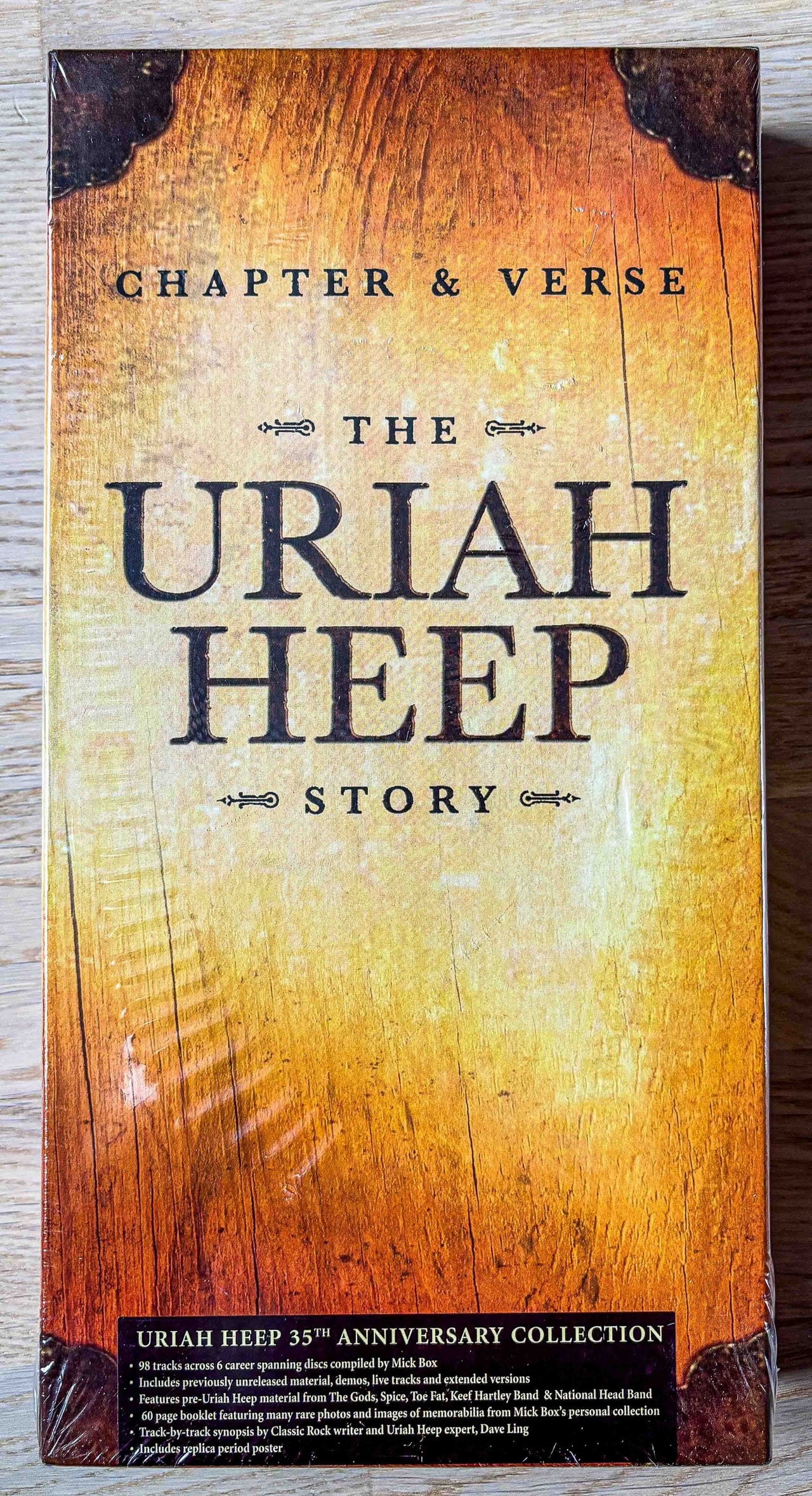 MINT: Uriah Heep Chapter & Verse 6 CD´er. Ny pris | FINN-torget