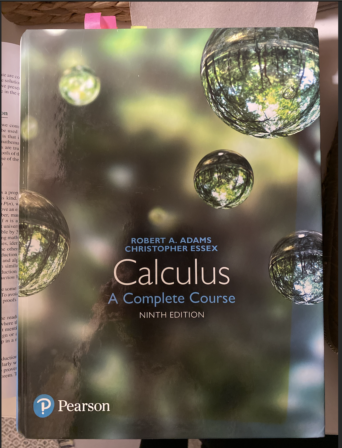 Calculus A Complete Course Ninth Edition, Robert A. Adams and ...