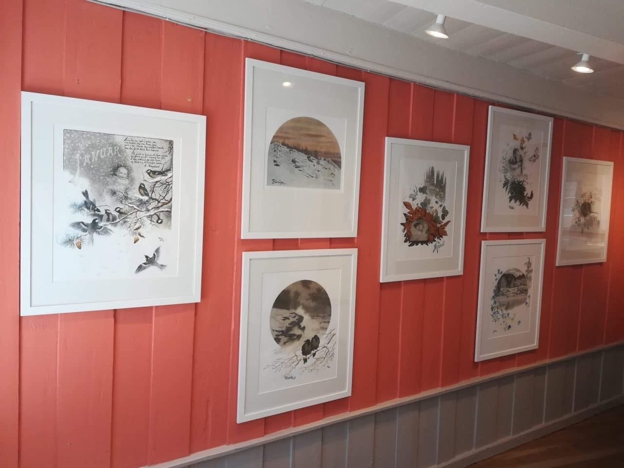 Kragerø sentrum Galleribilde