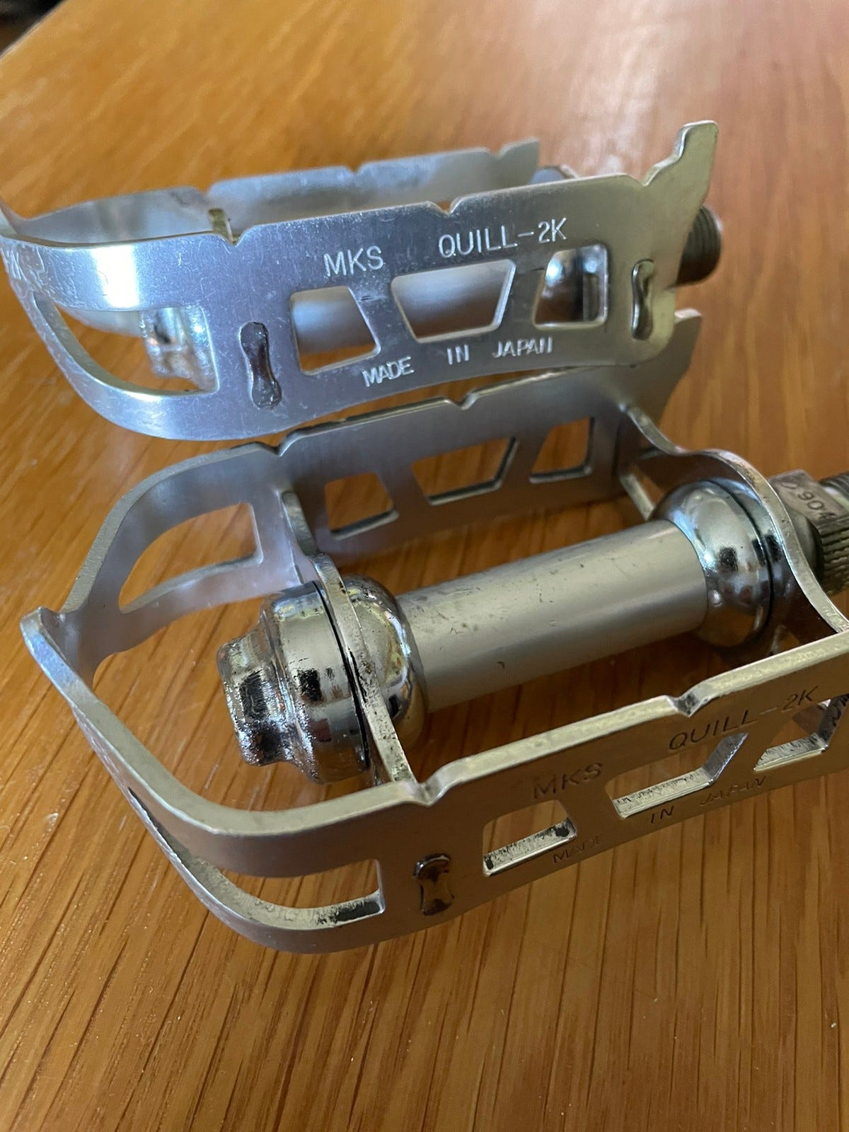 Paire De Pédales MKS QUILL-2K – Gauche + Droite – Filetage Anglais 9/16 – Japon