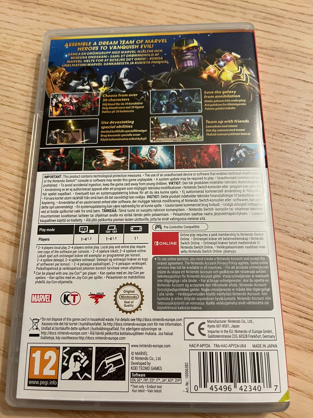 Marvel ultimate alliance 3 the black order switch FINN