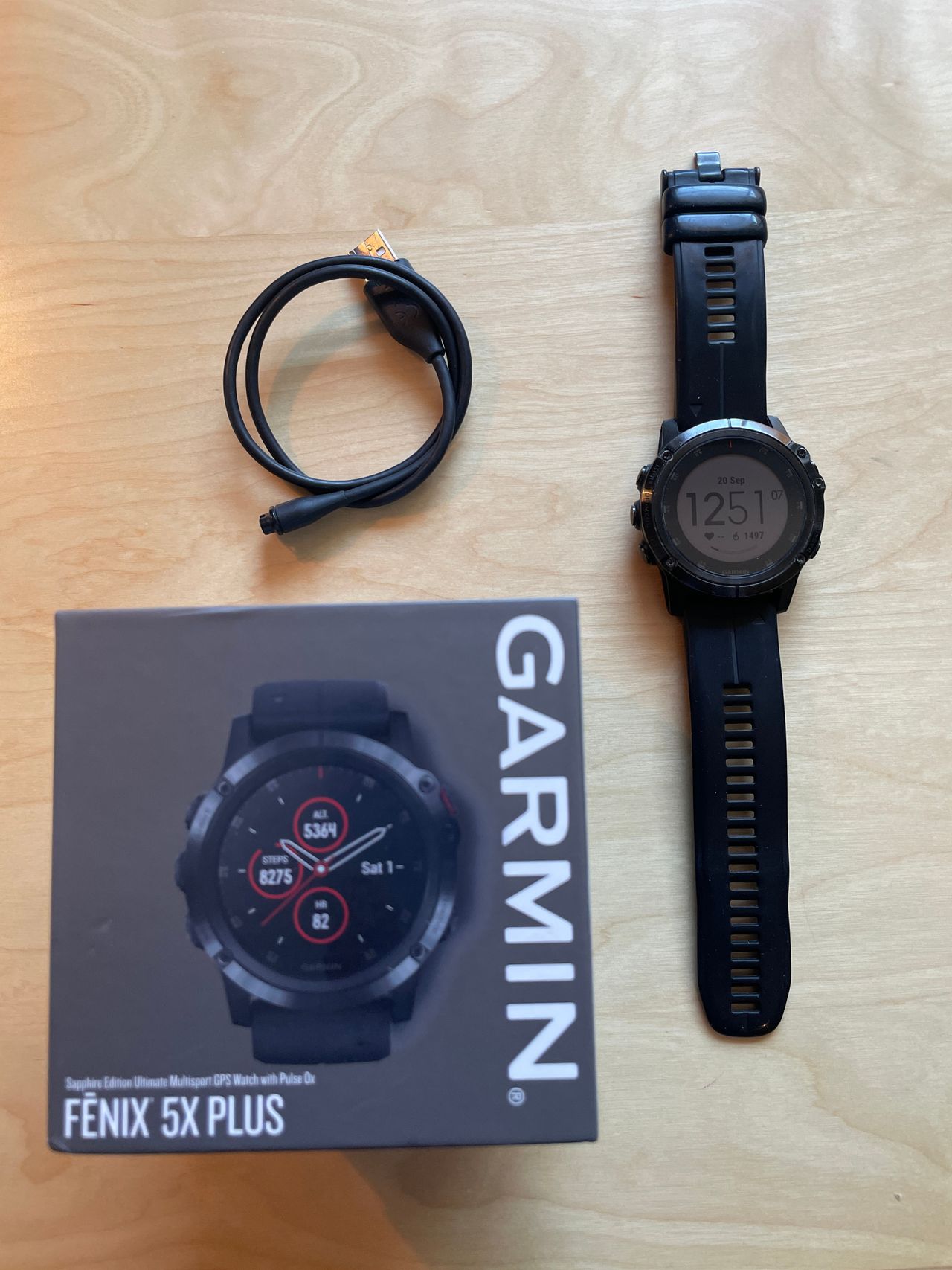 Garmin Fenix 5x Plus Sapphire 