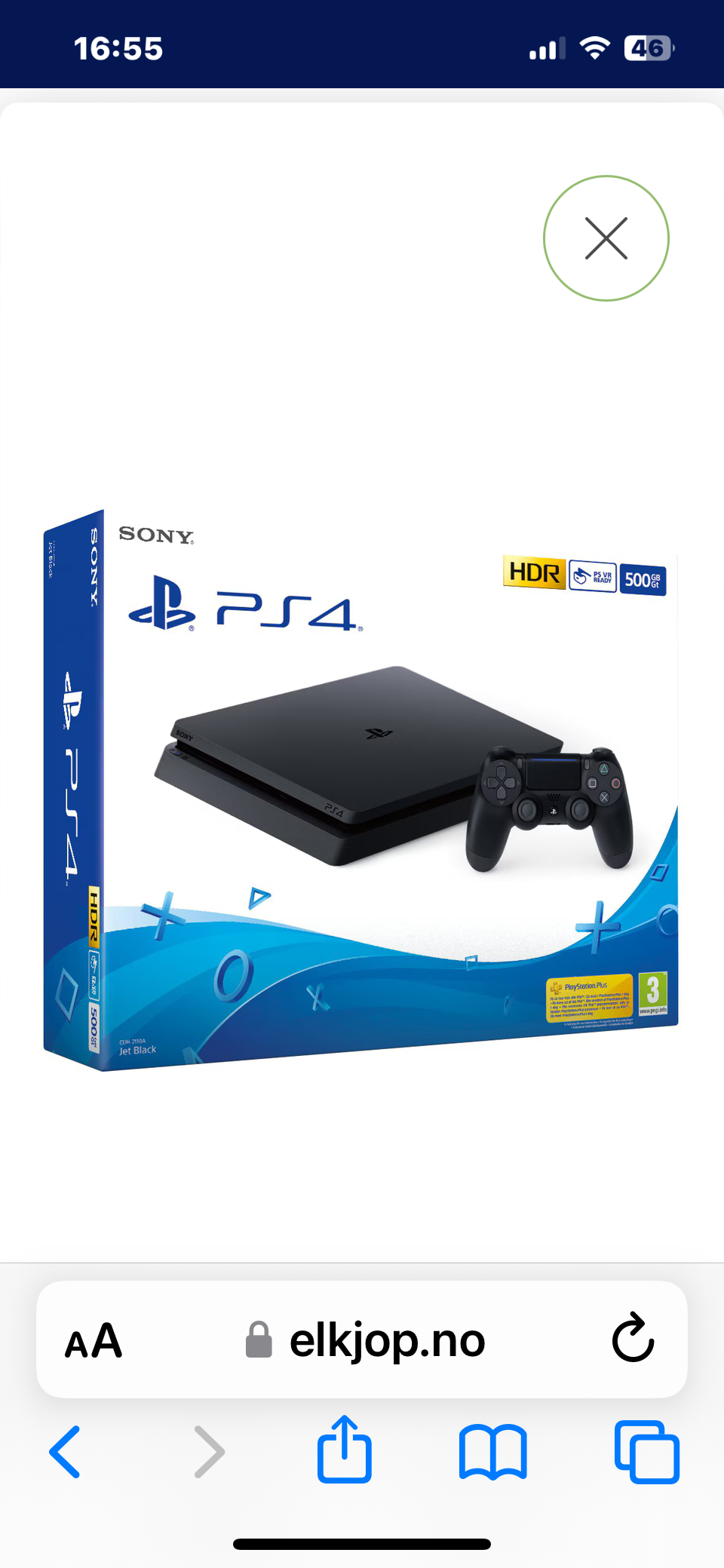 Sony playstation 4 slim 500 gb finn torget