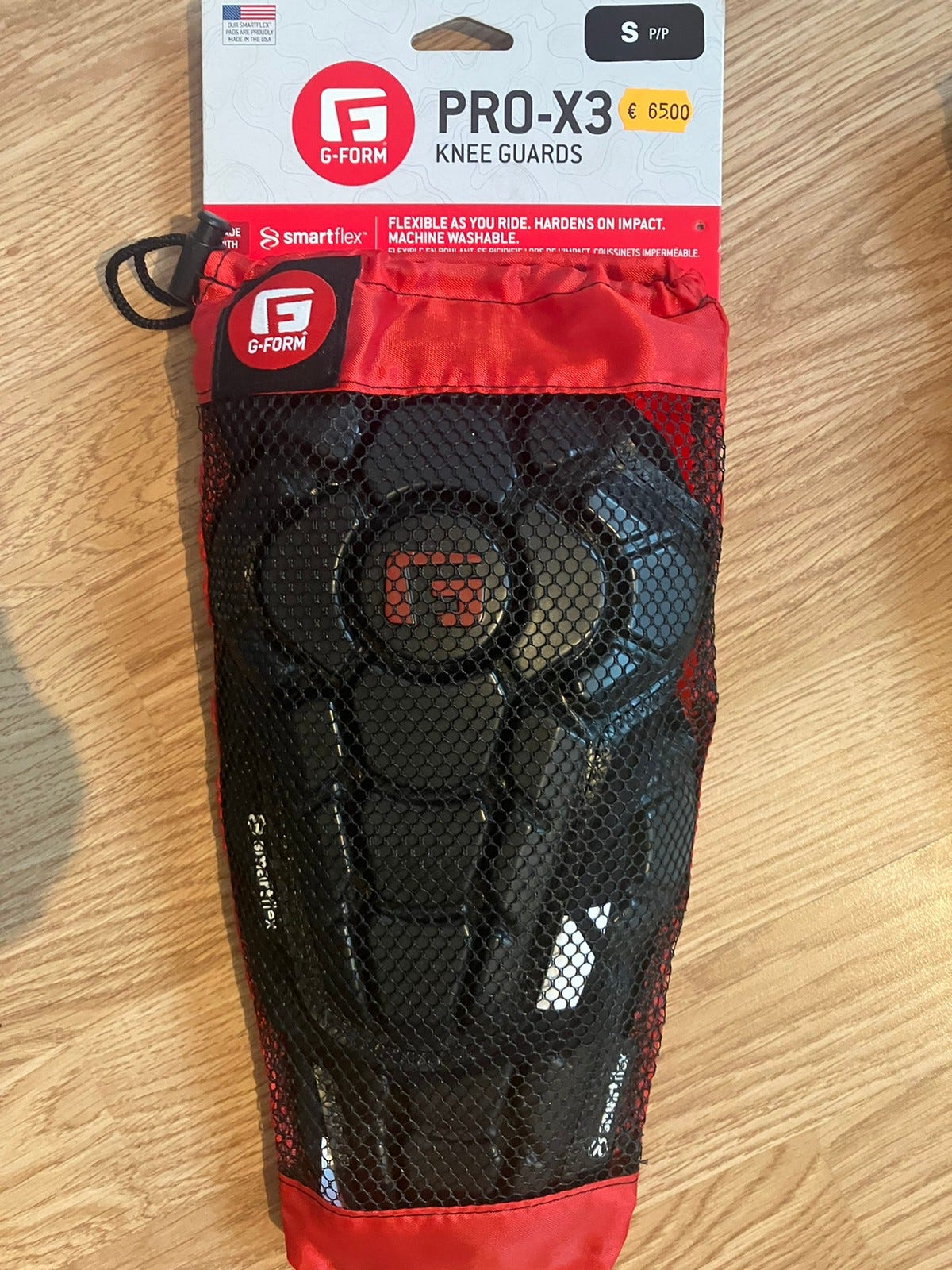 Genouillères G-Form Pro-X3 souples noires