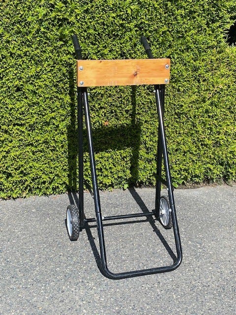 Transport og lagrings-tralle utenbordsmotor - påhengs motor | FINN-torget