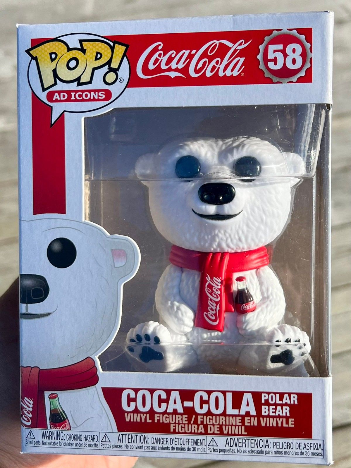 Funko Pop! Ad Icons: Coca-Cola Polar Bear | Coca-Cola (58