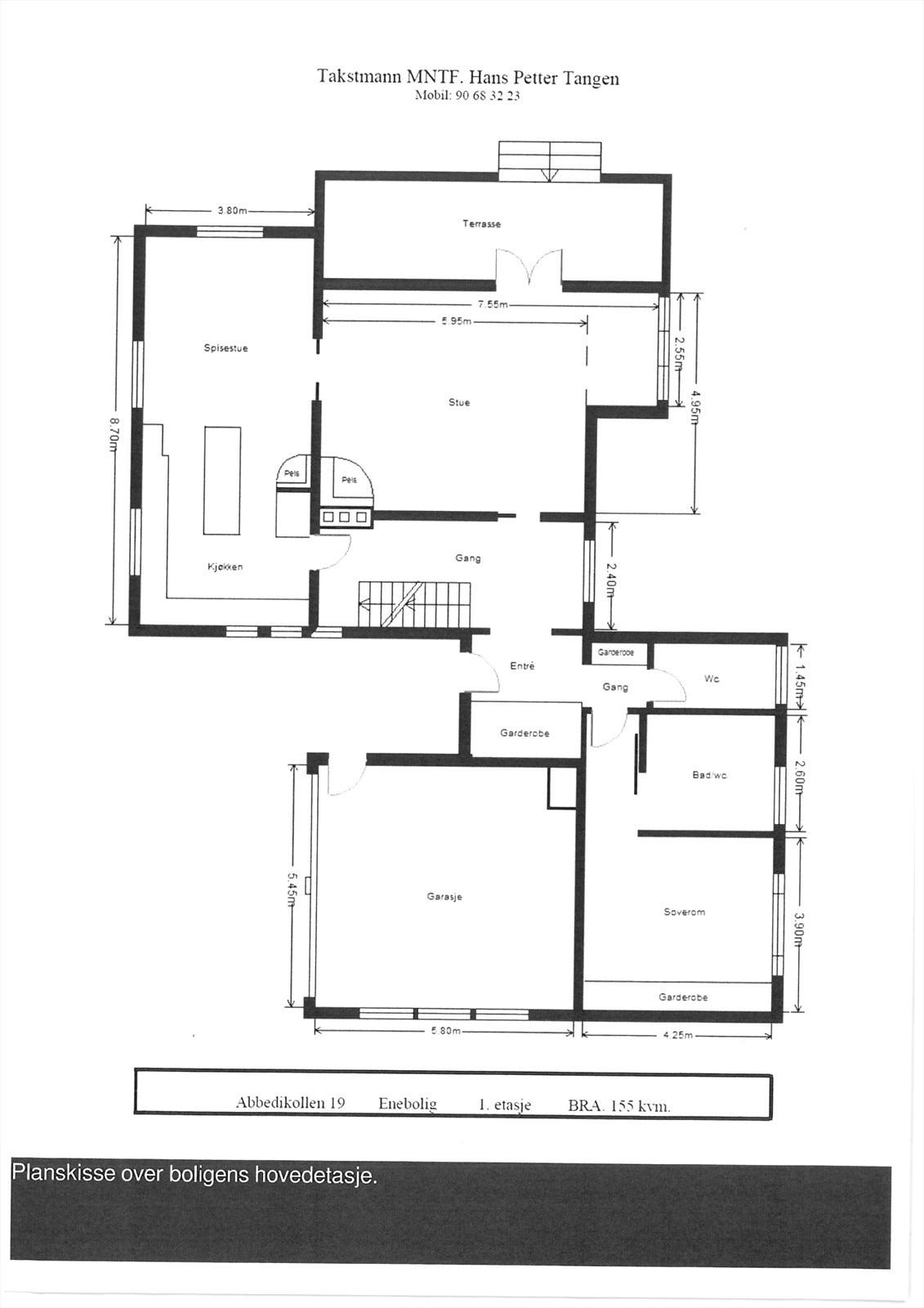 Arnstein Arneberg villa med vakker opparbeidet tomt på 2.1 mål med