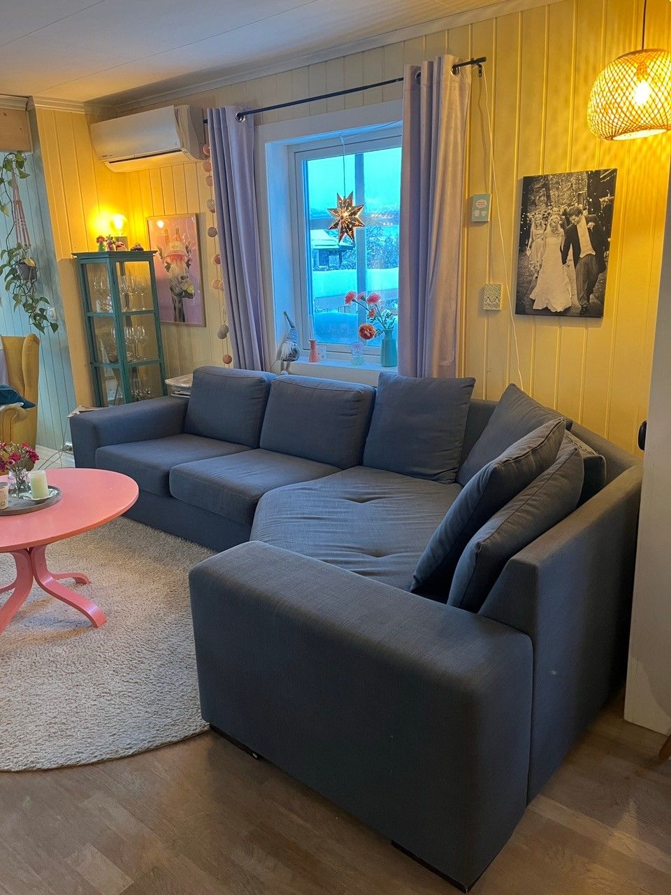 Cozy corner sofa bla FINN torget