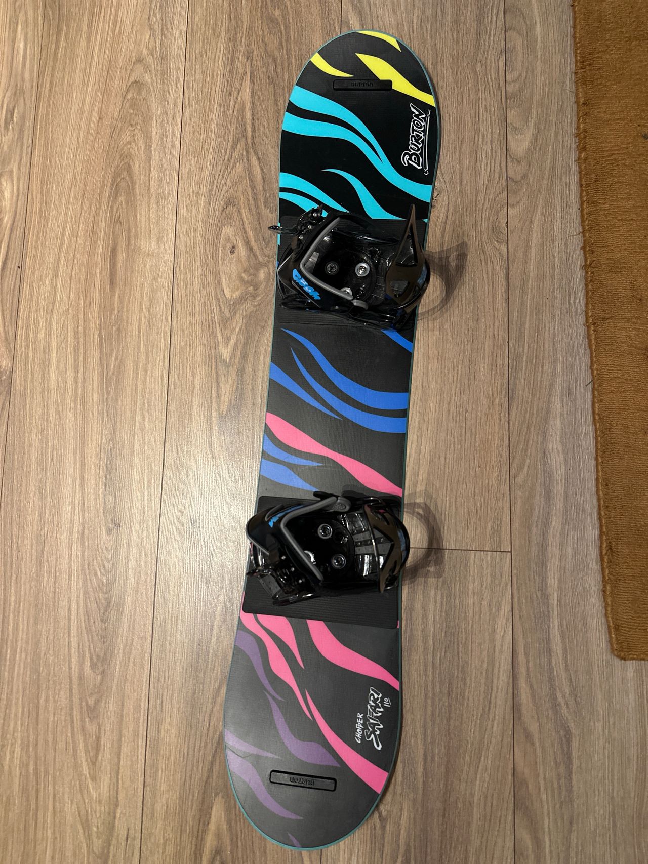 BURTON - バートン キッズ スノーボード チョッパー 110 バインディング 2点セット バートン キッズ スノーボード チョッパー Burton Chopper Flat
