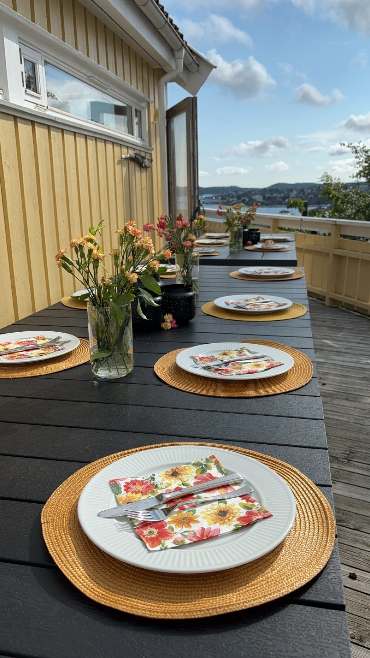 Fra spiseplassen ved siden av huset Galleribilde