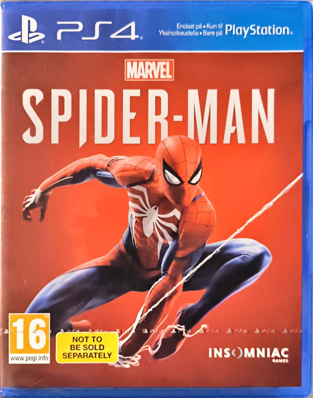 Marvel's SpiderMan PS4 New (unopened)