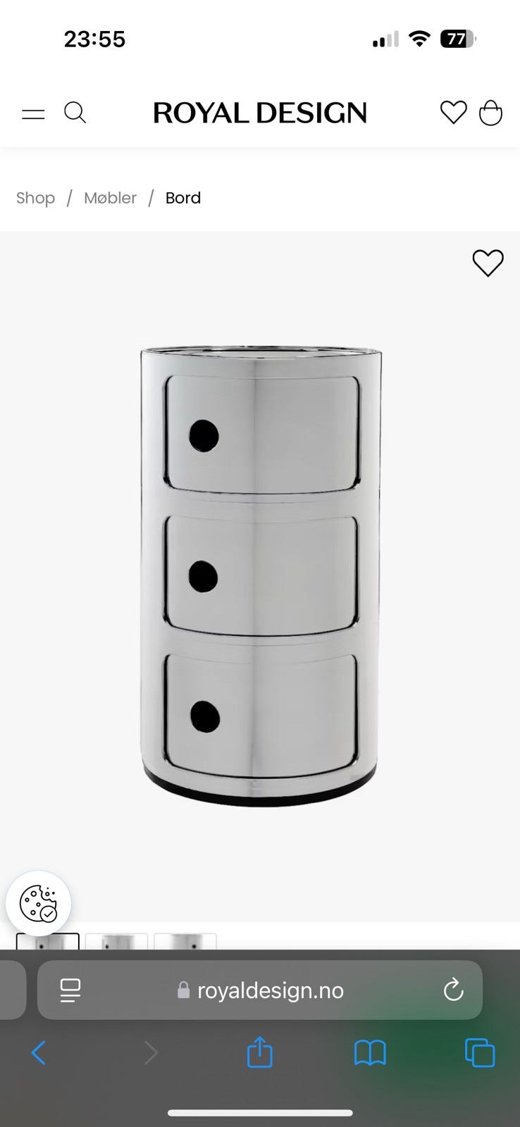 2 Stk Krom Nattbord FINN torget 2-stk-krom-nattbord-finn-torget