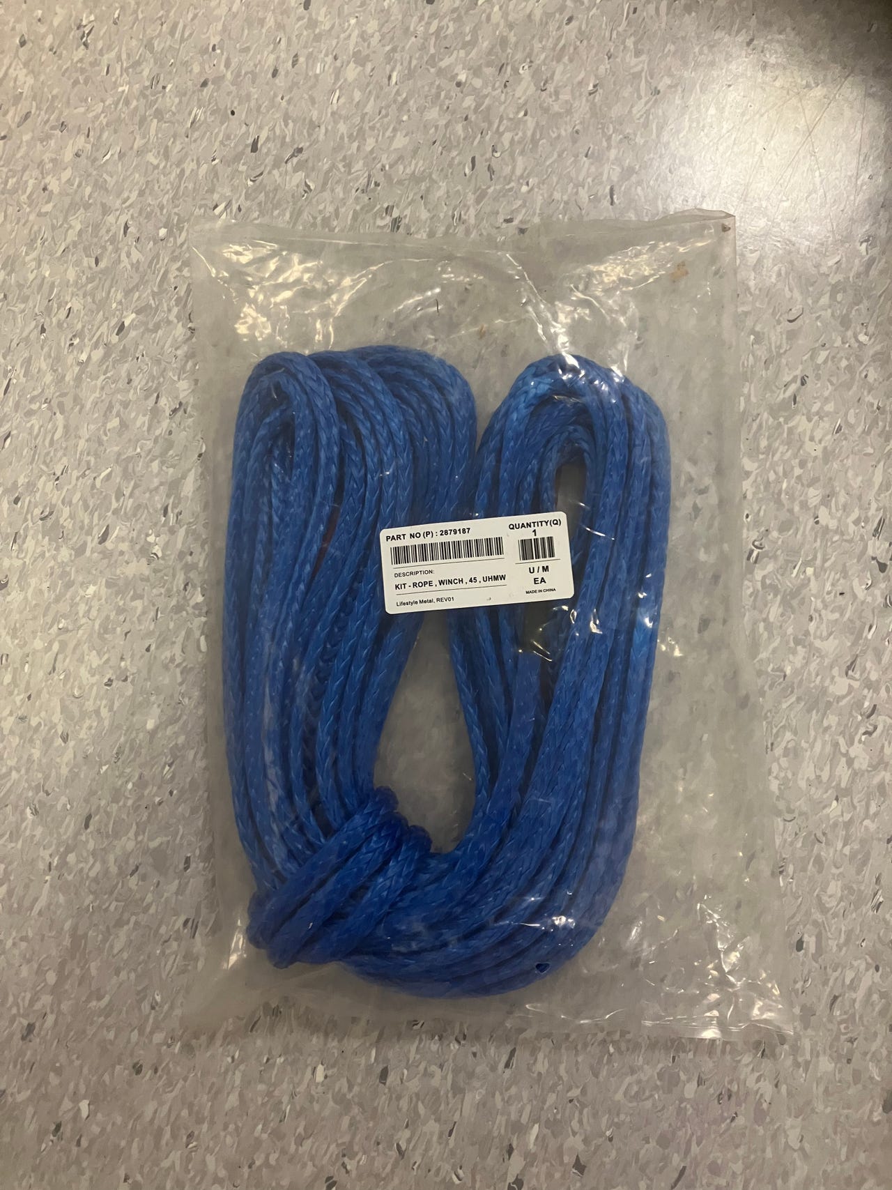 Polaris 4500Lb vinsjtau 15m | FINN-torget