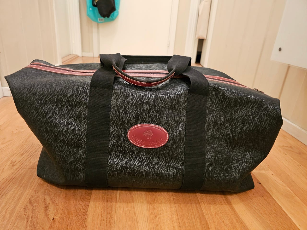 mulberry large clipper holdall