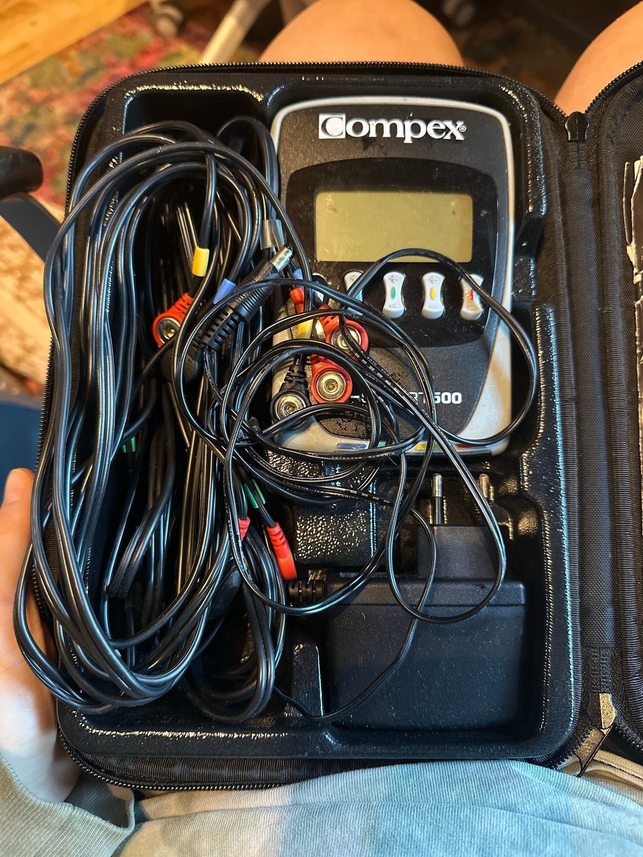 COMPEX Set Mit 4 Snap-Kabeln - Perfekt Für Deinen Mi-Sport 500 Und Fitness Trainer