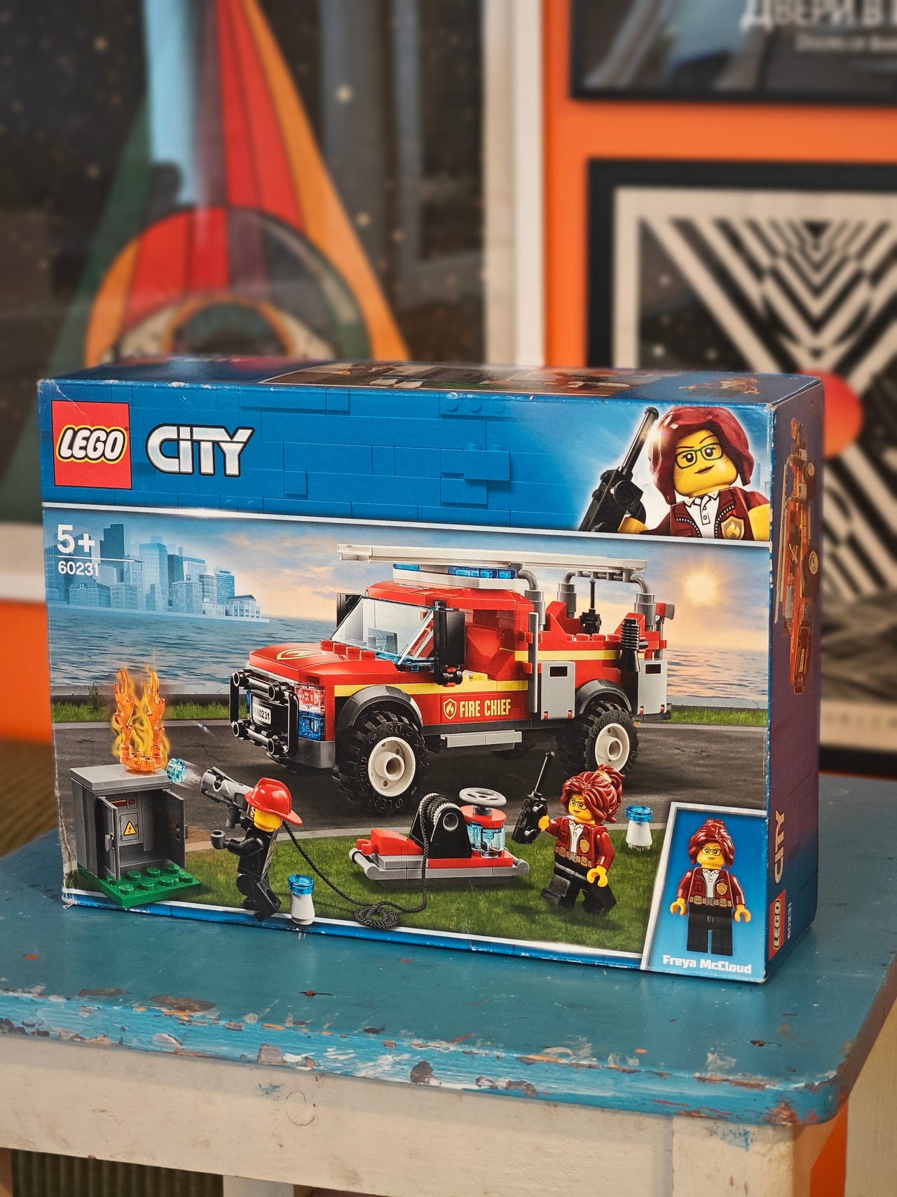 Lego City| 60231 Fire Chief Response Truck Brannsjefens