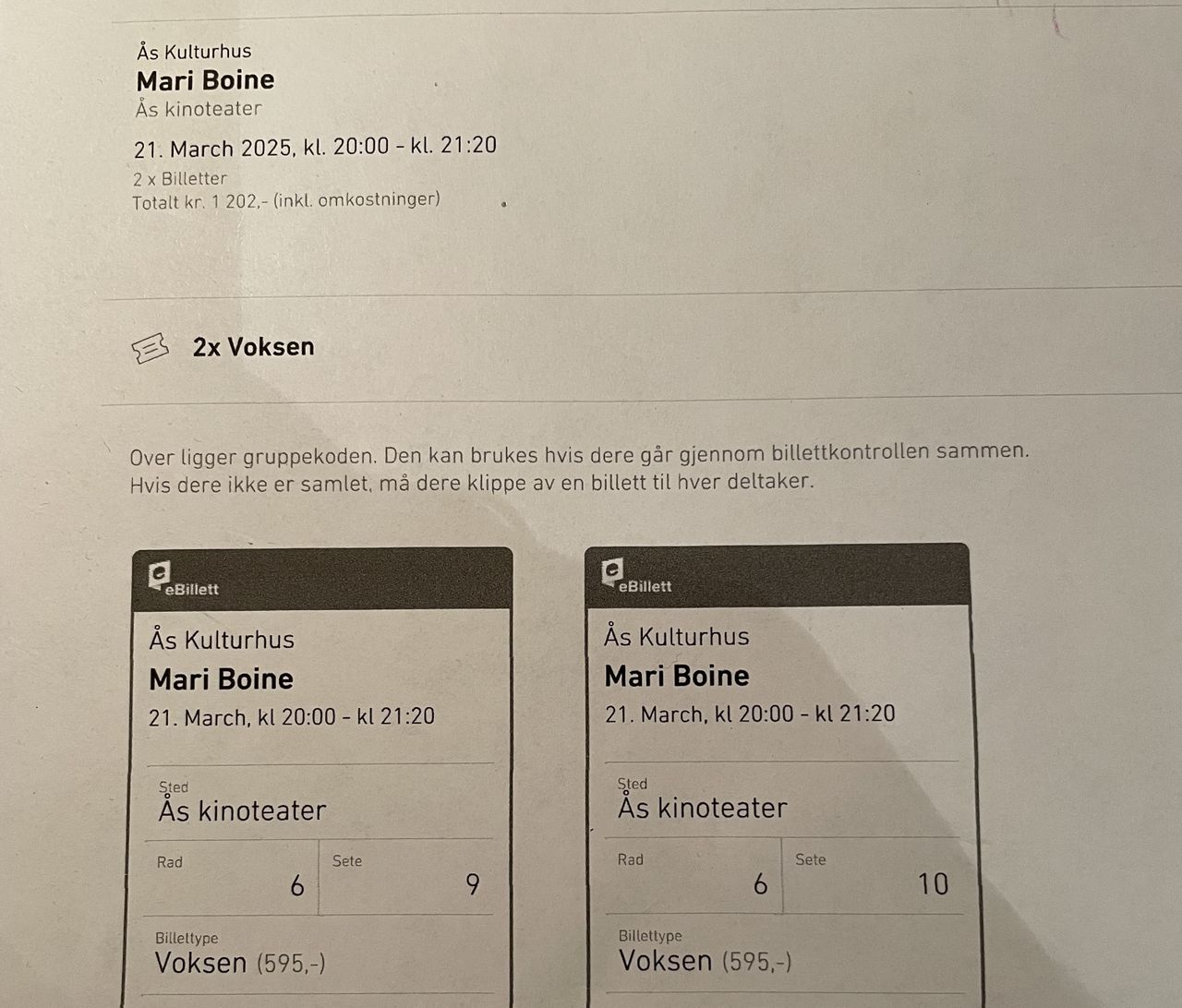 Konsertbilletter Mari Boine | FINN-torget