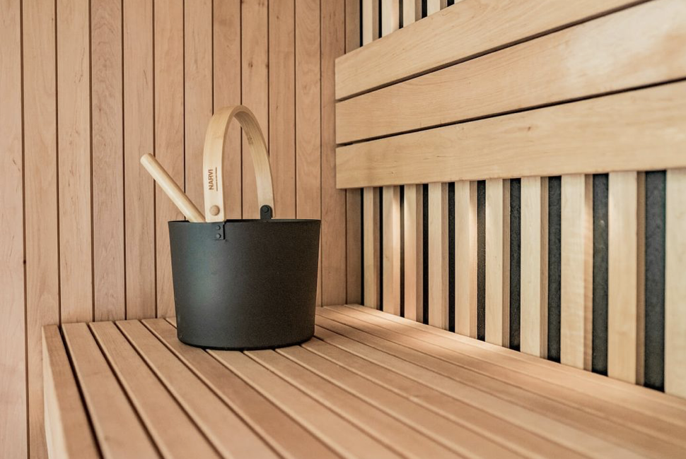 2 badstuer med toalett, avkledningsrom og dusj Galleribilde