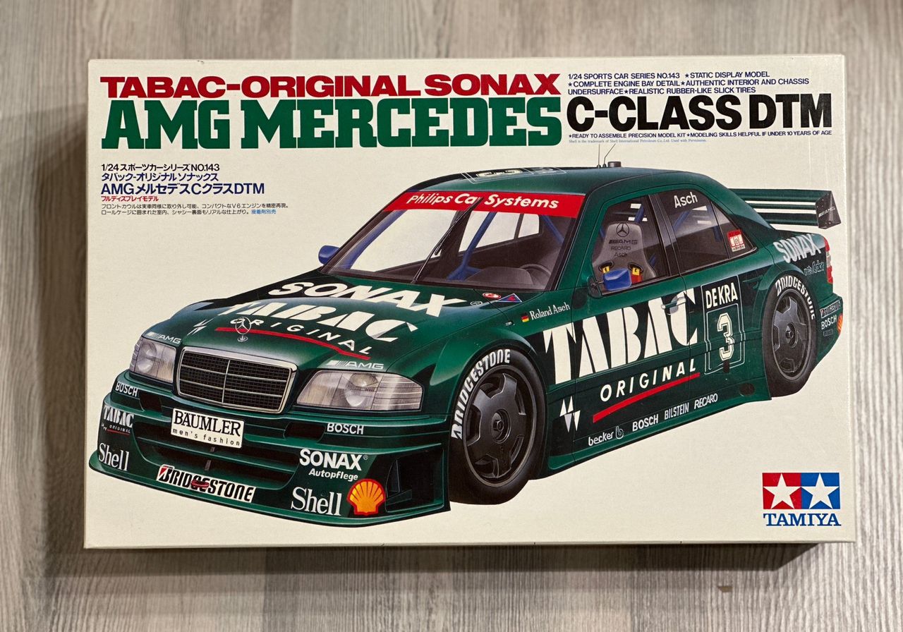 Tamiya AMG Mercedes C-Class DTM 1/24 | FINN-torget Tamiya AMG Mercedes C-Class DTM 1/24 | FINN-torget