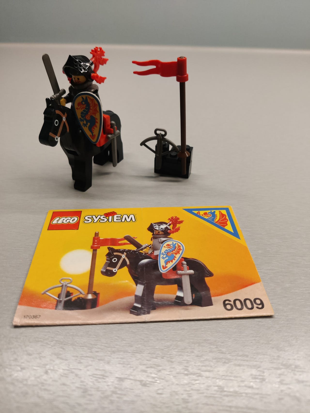 Lego Set Lego System 6009 Lego Black Knight (6009) :: Kostičkárna