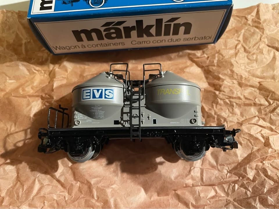 Marklin HO 4662 ubrukt godsvogn med orginaleske | FINN-torget