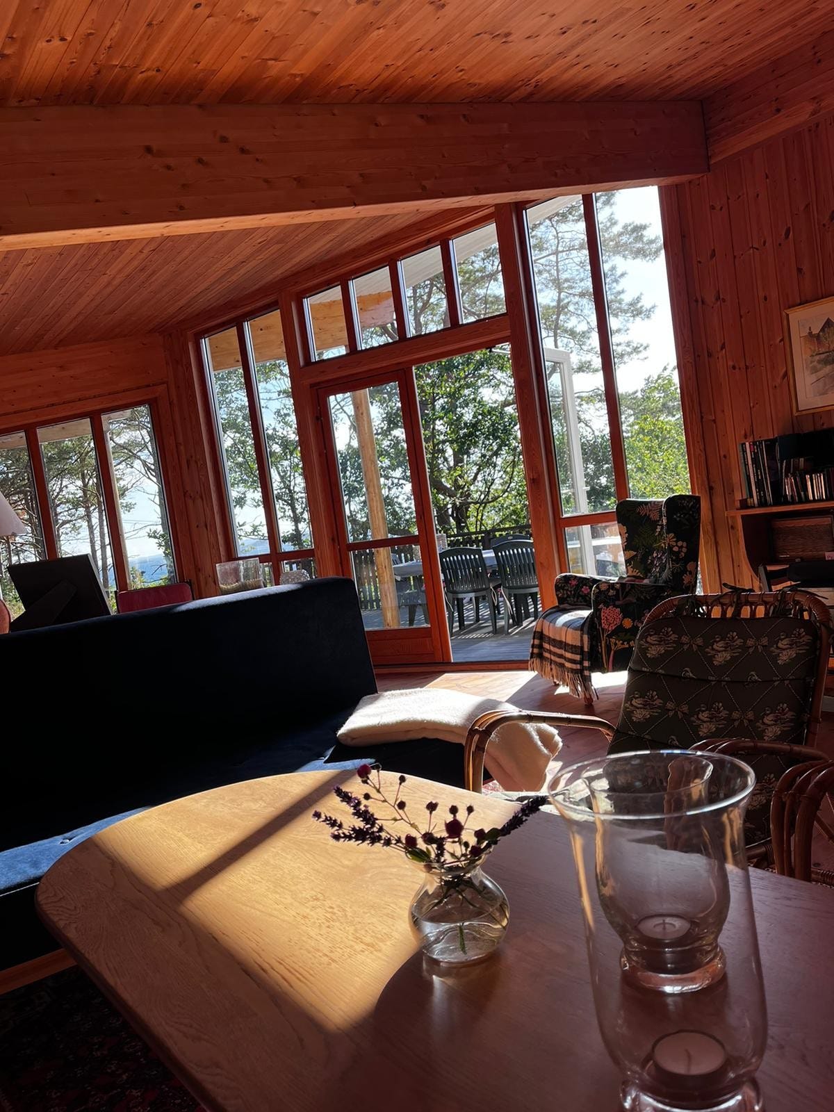 Hovedstuen med peis Galleribilde